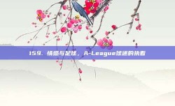 159. 情感与足球，A-League球迷的执着