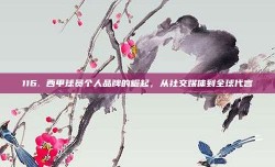 116. 西甲球员个人品牌的崛起，从社交媒体到全球代言