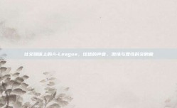 社交媒体上的A-League，球迷的声音，激情与理性的交响曲