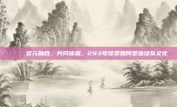 🌈 多元融合，共同铸就，293号球员如何塑造球队文化