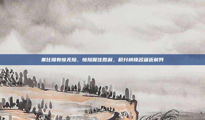 莱比锡有惊无险，惊险保住胜利，积分榜排名逼近前列  第1张